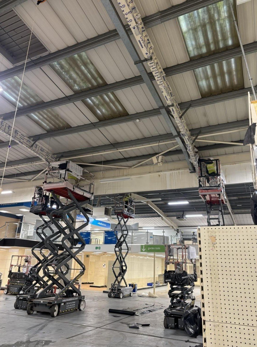 Penetration sealing detail